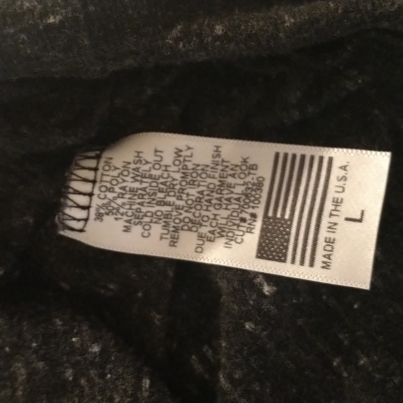 Rebel Republic Wild Thing long sleeve Tee Shirt Size Large - Picture 6 of 6